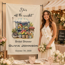 Elle est hors du Marché Fête de Fiançailles French