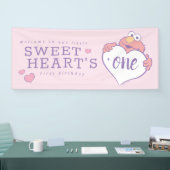 Banderoles Elmo Sweetheart Birthday (Salon professionnel)
