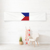 Banderoles Emblème du drapeau des Philippines (En situation)