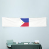 Banderoles Emblème du drapeau des Philippines (Salon professionnel)