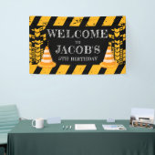 Banderoles En construction Anniversaire Bienvenue (Salon professionnel)