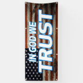 Banderoles En Dieu, nous faisons confiance (Vertical)