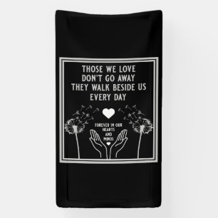 Banderoles En Mémoire Bereavement Et Perdre Photo Impression