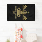 Banderoles En mémoire Bereaver Gardener funérailles (En situation)