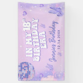 Banderoles En mon 18e anniversaire (Vertical)