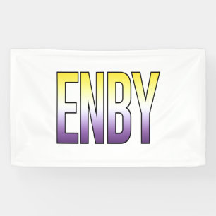 Banderoles ENBY - Non binaire