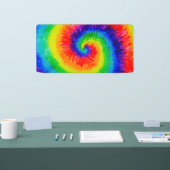 Banderoles Encre d'alcool à Cravate arc-en-ciel (Salon professionnel)