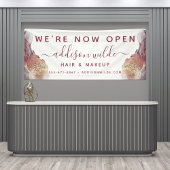 Banderoles Encre D'Aquarelle Liquide D'Art Moderne Purple Et 