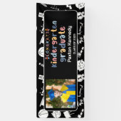 Banderoles Enfants du jardin d'enfants d'âge préscolaire Phot (Vertical)