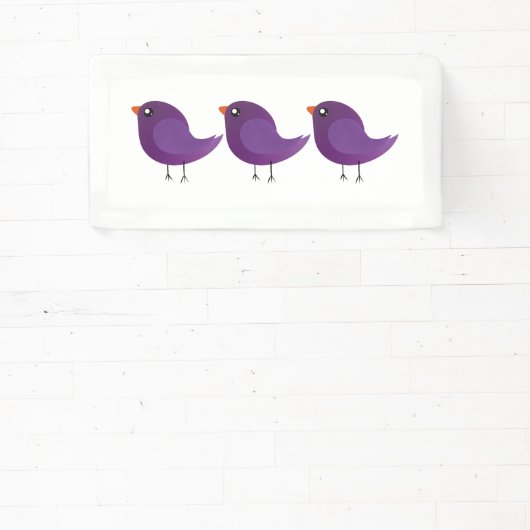 Banderoles Enfants mignonette birdy (Insitu)