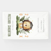 Banderoles Enfants mignons Faune de Lion préscolaire Accueil (Horizontal)