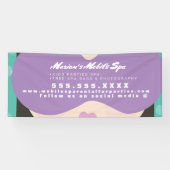 Banderoles Enfants Spa Business Party Location Mobile Bus (Horizontal)