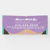 Banderoles Enfants Spa Business Party Location Mobile Bus (Horizontal)