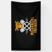 Banderoles Engineer Mechanical Engineer (Vertical)