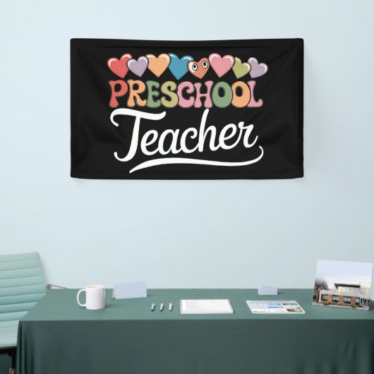 Banderoles Enseignant Préscolaire Premier Jour Super Retour À (Salon professionnel)