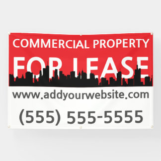 Banderoles Enseigne de location d'entreprise personnalisée Ro