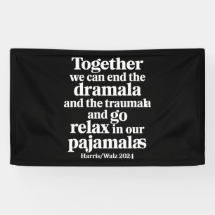 Banderoles Ensemble, nous pouvons mettre fin au Dramala et au