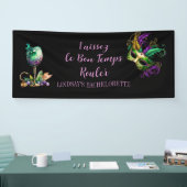 Banderoles Enterrement de Vie de Célibataire Mardi Gras (Salon professionnel)