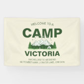 Banderoles Enterrement de vie de jeune fille Moderne Campière (Horizontal)