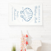 Banderoles Enterrements de vie de jeune fille Coquillages et (Insitu)