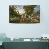 Banderoles Entrée des animaux dans l'arche de Noé (Brueghel) (Salon professionnel)