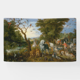 Banderoles Entrée des animaux dans l'arche de Noé (Brueghel)