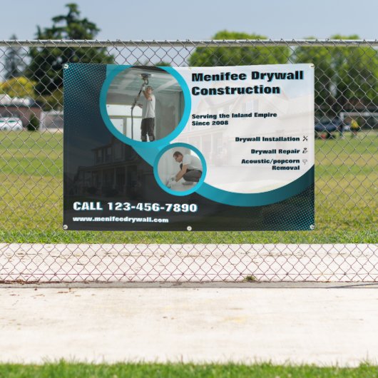 Banderoles Entreprise de l'entrepreneur d'installation de Per (Insitu)