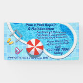 Banderoles Entreprise de service de réparation d'entretien de (Horizontal)