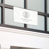 Banderoles Entreprise Entreprise Professionnel Plain Logo (Bâtiment extérieur)