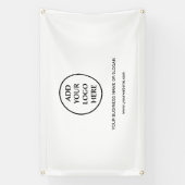 Banderoles Entreprise Entreprise Professionnel Plain Logo (Verticale)