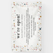 Banderoles Entreprise Open Feminzo Terrazzo (Vertical)