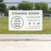 Banderoles Entreprise Professionnelle Nom de l'entreprise Pro (En situation)