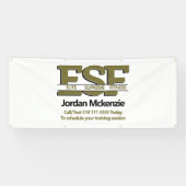 Banderoles Entreprises de conditionnement physique | Logo Mon (Horizontal)