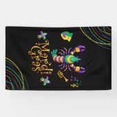 Banderoles Épis/trompette/masque/fleur de lis Mardi Gras (Horizontal)