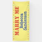 Banderoles Épouse-moi ! (Vertical)