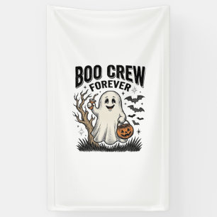 Banderoles Équipage Boo Forever Vintage Ghost Chemise Hallowe