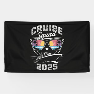 Banderoles Équipe de croisière 2025 Vacances d'été tenue asso