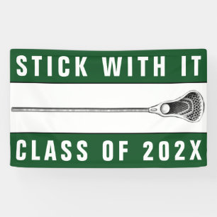 Banderoles Équipe de crosse Green 2025