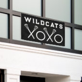 Banderoles Équipe de crosse Noire (Bâtiment extérieur)