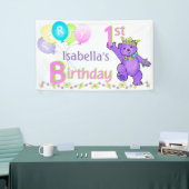 Banderoles ęr Princesse heureuse Bear de fête d'anniversaire (Salon professionnel)