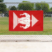 Banderoles Erawan trois a dirigé le Laotien (En situation)