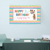 Banderoles Eric Carle | Anniversaire de Beary Rainbow (Salon professionnel)