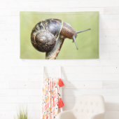 Banderoles Escargots - Le Plaisir Riche (En situation)