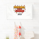 Banderoles Escouade Amis Donnant 2025 Automne Automne Tombe R (En situation)