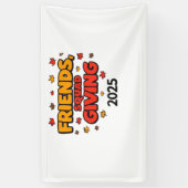 Banderoles Escouade Amis Donnant 2025 Automne Automne Tombe R (Vertical)