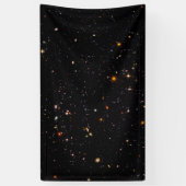 Banderoles Espace de l'univers étoilé en arrière-plan ou modè (Vertical)