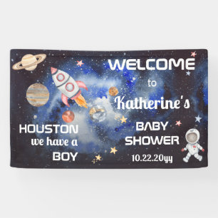 Banderoles Espace extra-atmosphérique Houston Nous avons un B
