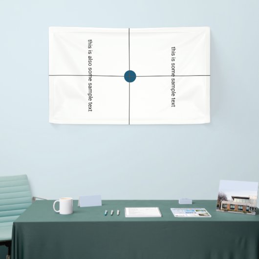 Banderoles essai échantillon (Salon professionnel)