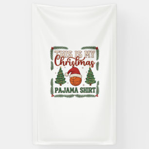 Banderoles Est Pantalon de Noël Basketball Chapeau de Père No