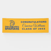 Banderoles État de San Jose | Graduate Class of (Horizontal)